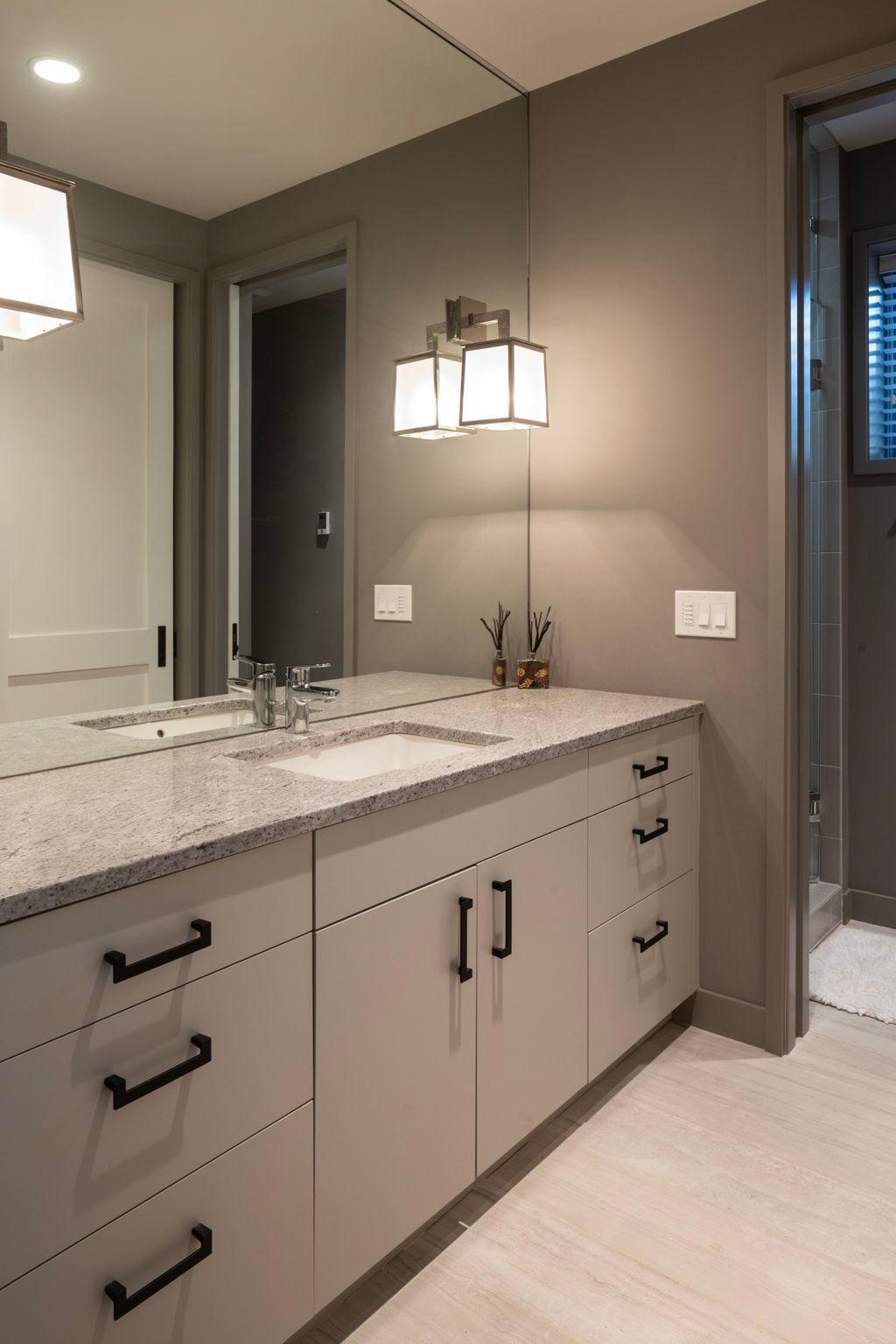 Lower level guest bath