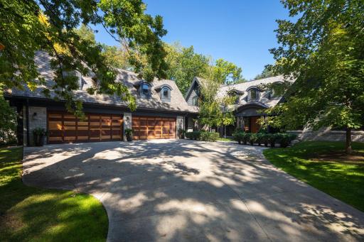 A spacious and complete garage..