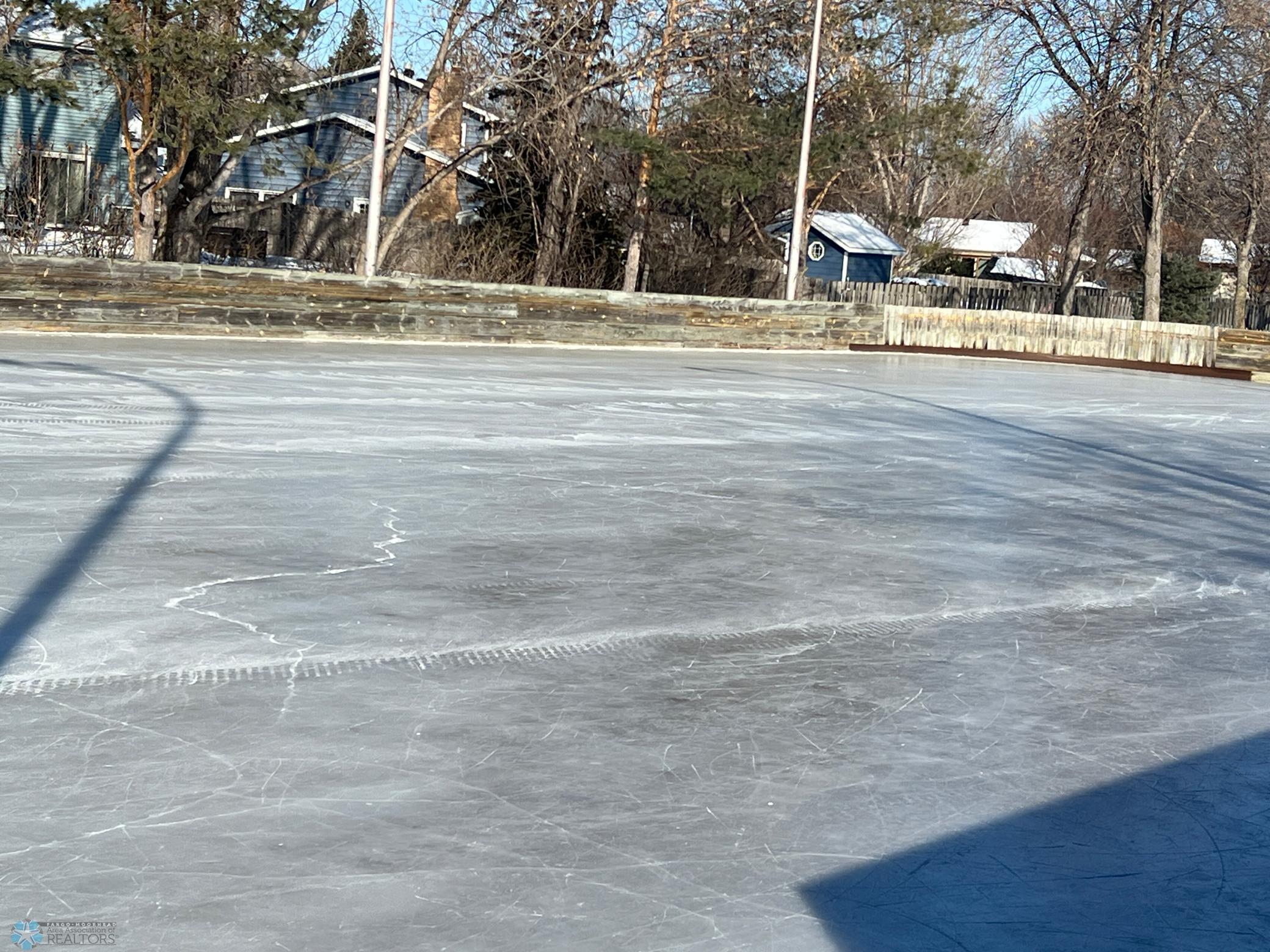 Hockey Rink at the park