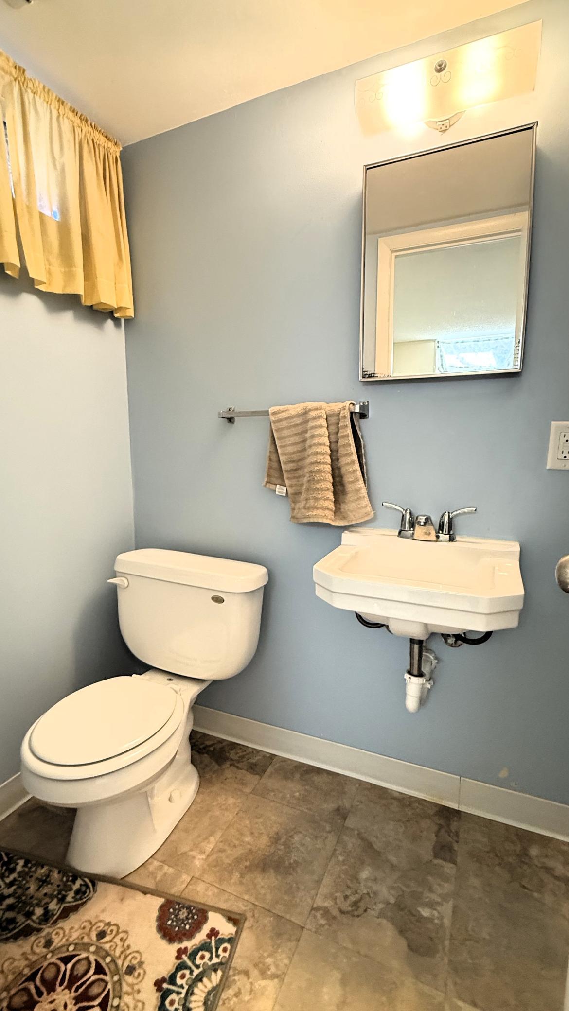 Lower Level Half Bathroom