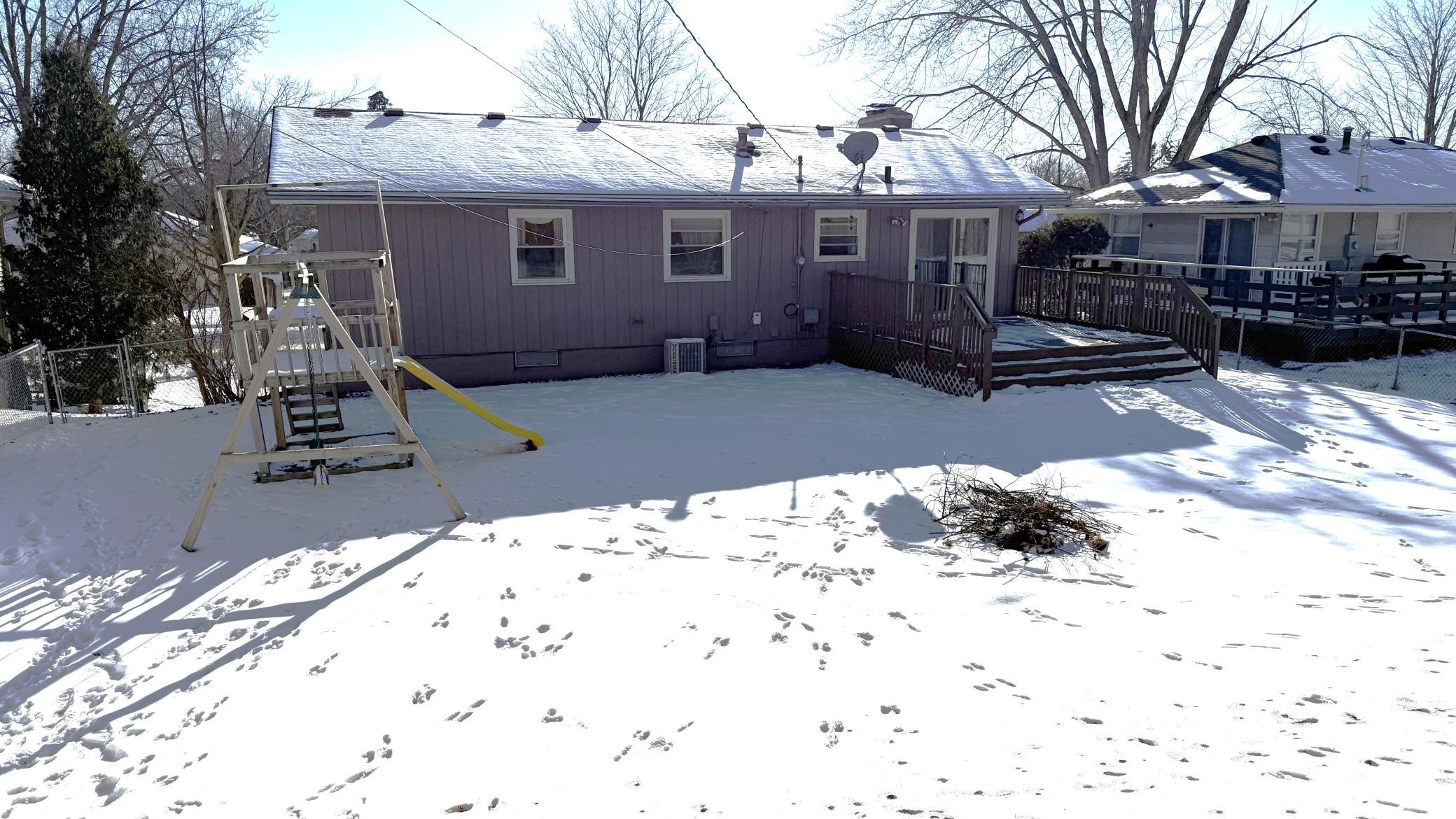 Fenced Backyard & Deck