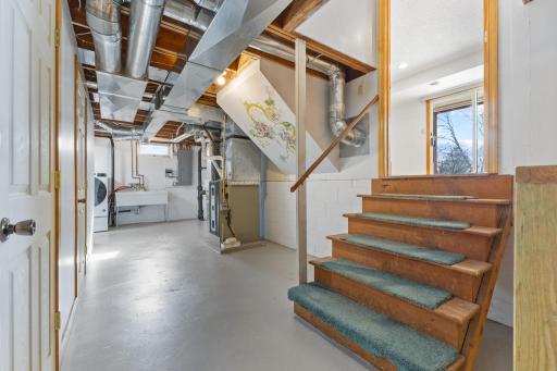 4th Level Unfinished with Laundry and Storage!
