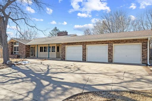 3 Car Insulated and Heated Garage!