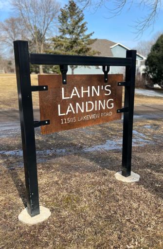 Lahn's Landing across the street!