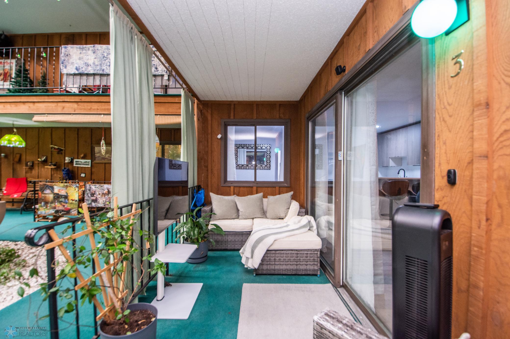 Covered Patio to Atrium