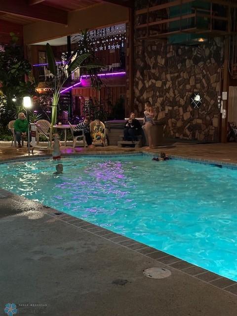 Pool at Night