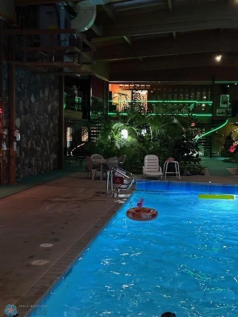 Pool at Night