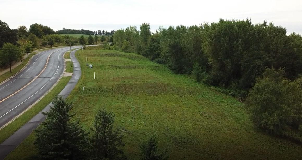 Aerial view of Lot 1-4 Wallin 18th