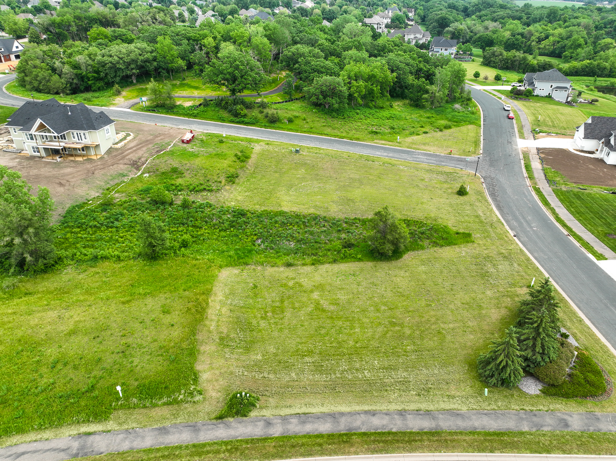 Drone view of 1780 River Shore Drive