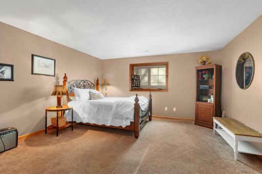 You'll find a 5th bedroom in the lower level ~ super spacious!