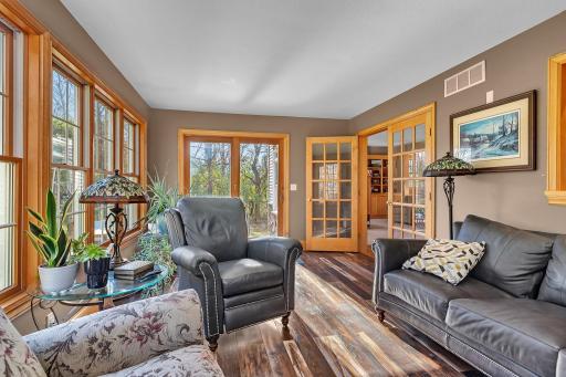 The natural light flooding in offers a quiet retreat