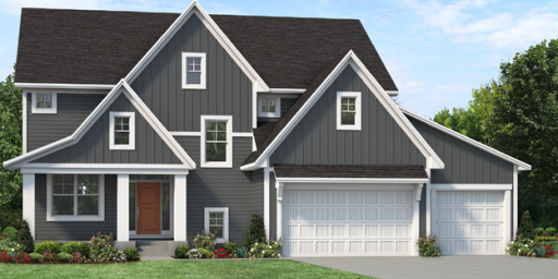 Exterior Rendering of projected actual home