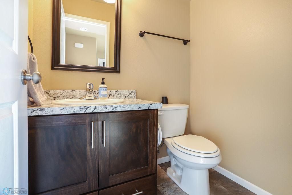 Half bath on main floor