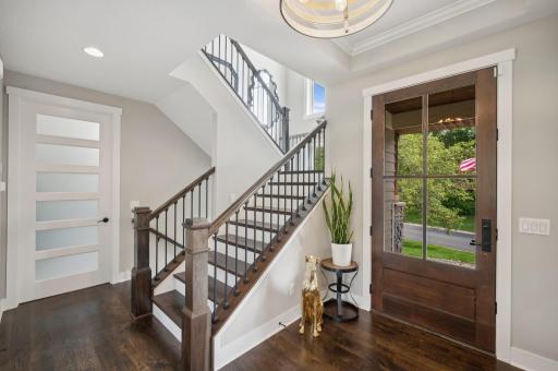 This custom home is a masterpiece of design and craftsmanship.