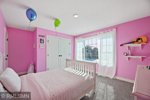 Bedroom 3 with partial walk-in closet