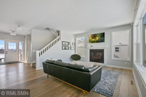 Cozy Living Room with Fireplace