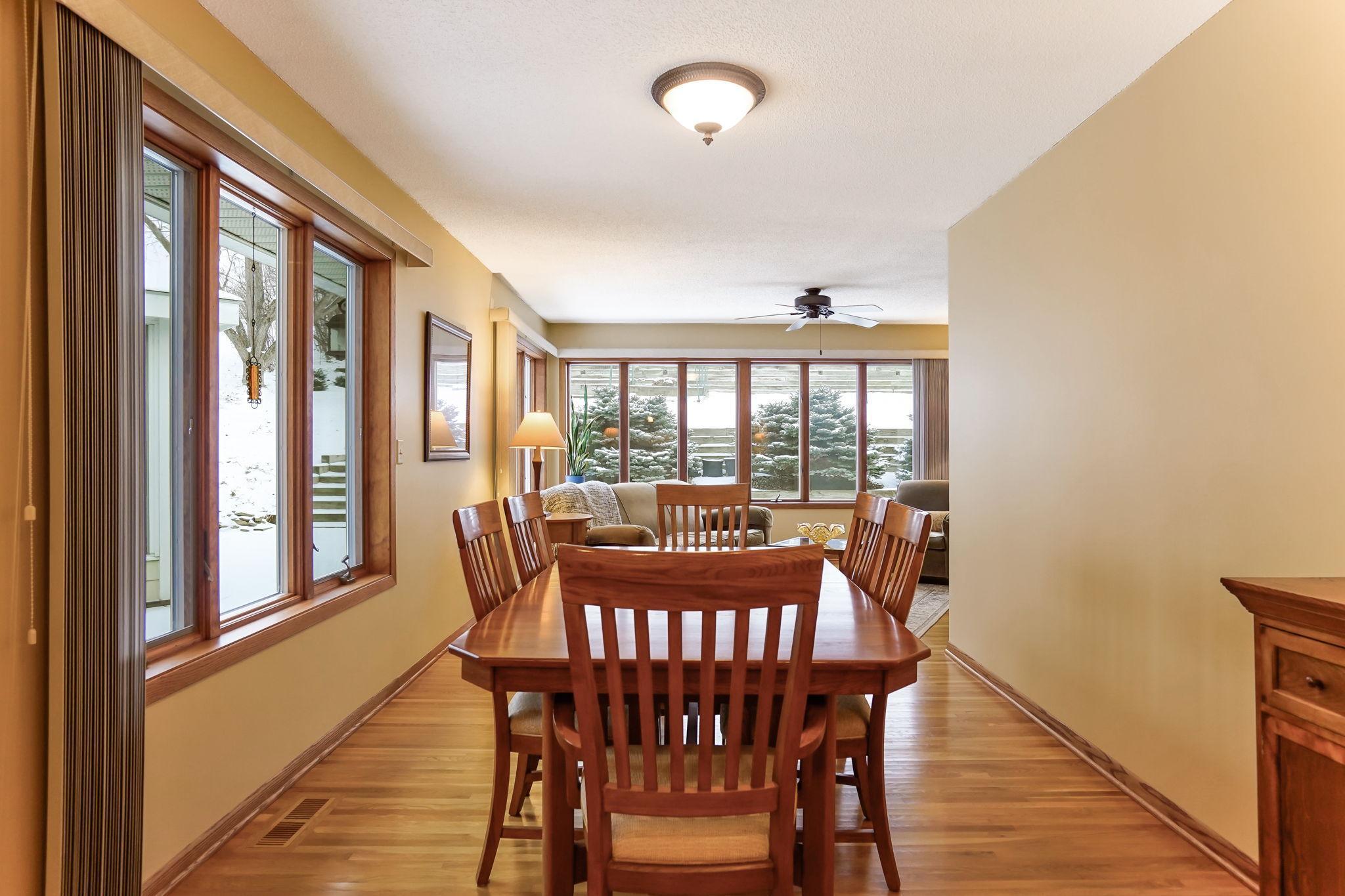 Informal dining area