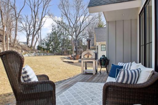 Enjoy your favorite beverage this summer on the deck.