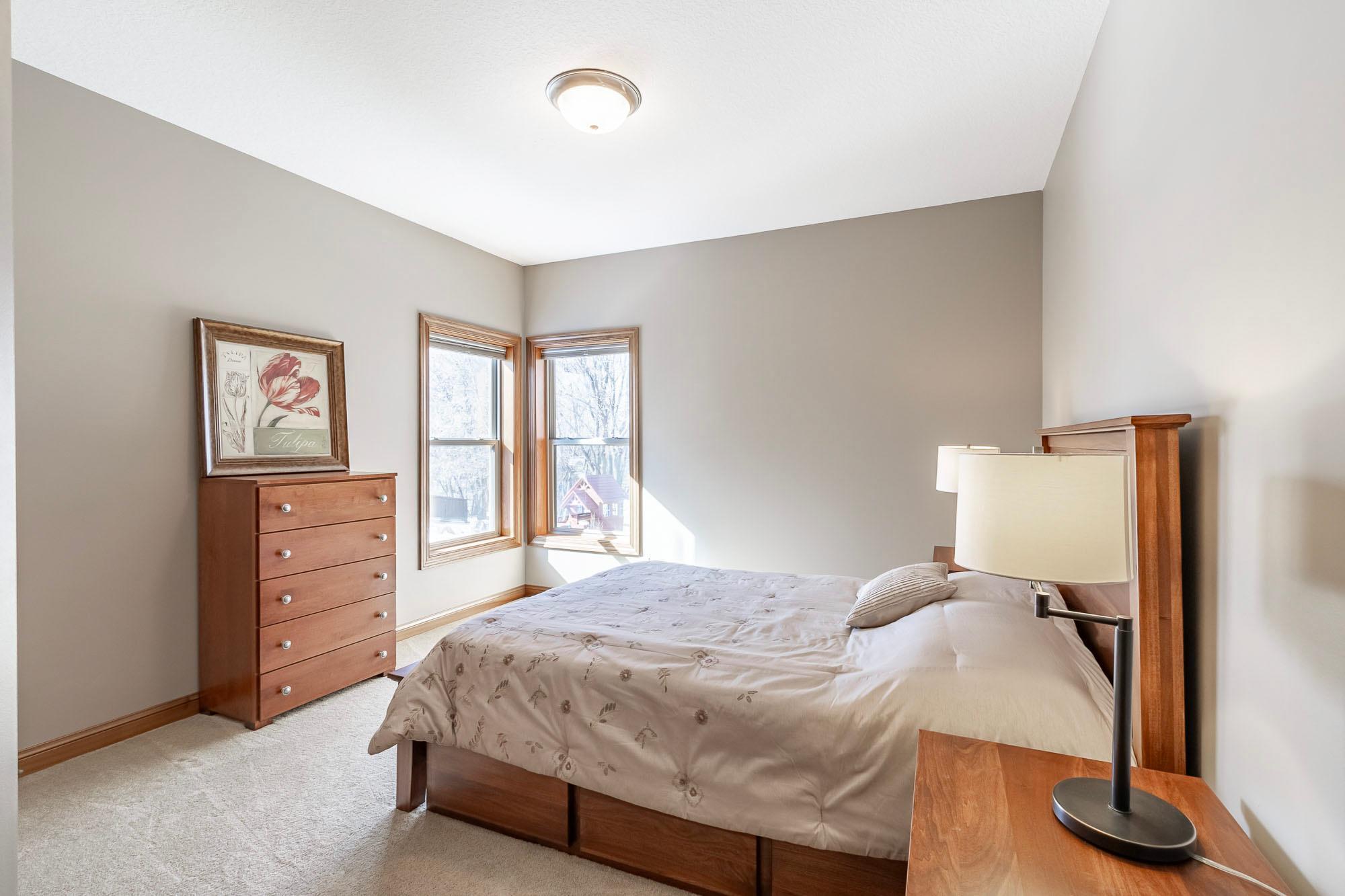 1 of 2 main level bedrooms