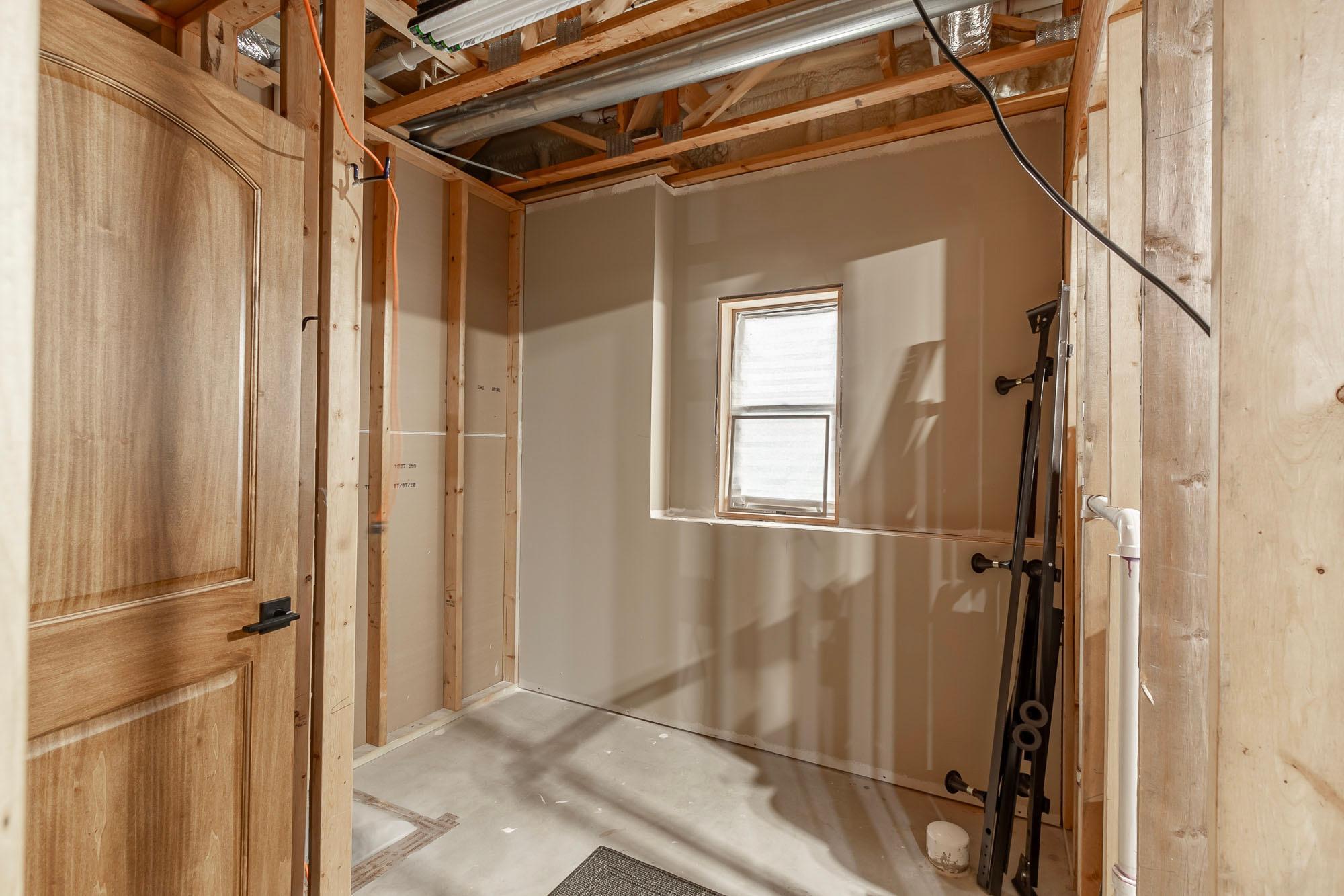 4th bathroom roughed in!