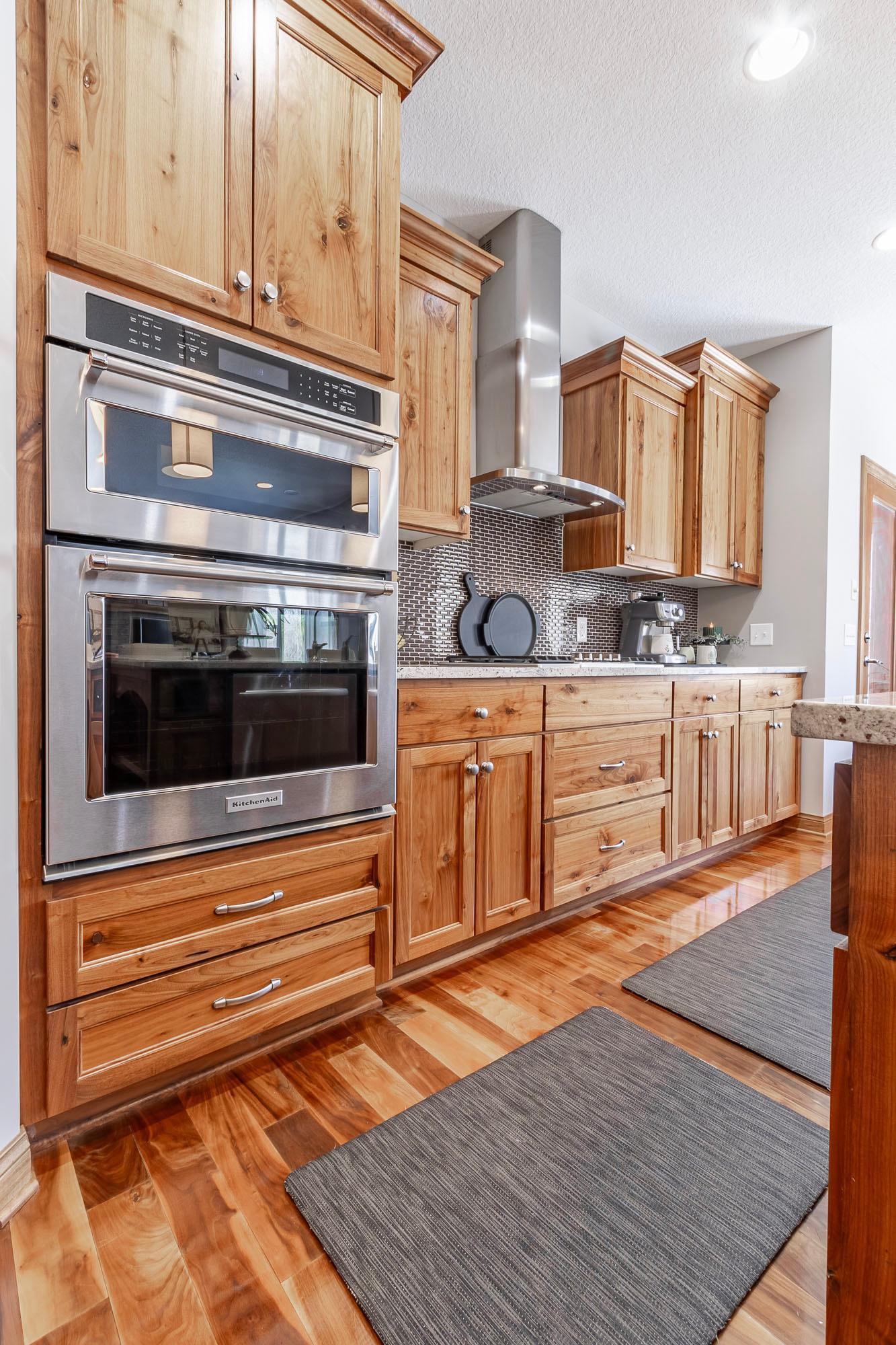 Newer stainless steel appliances!