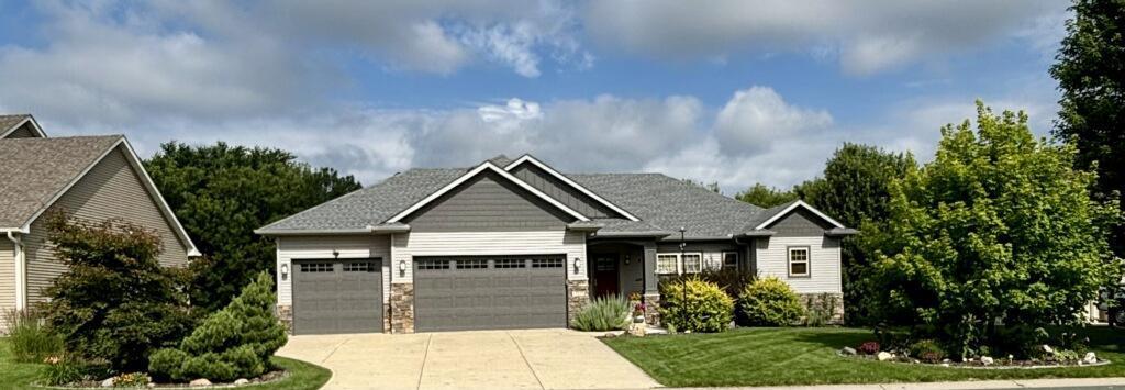 Front of house in the summer!