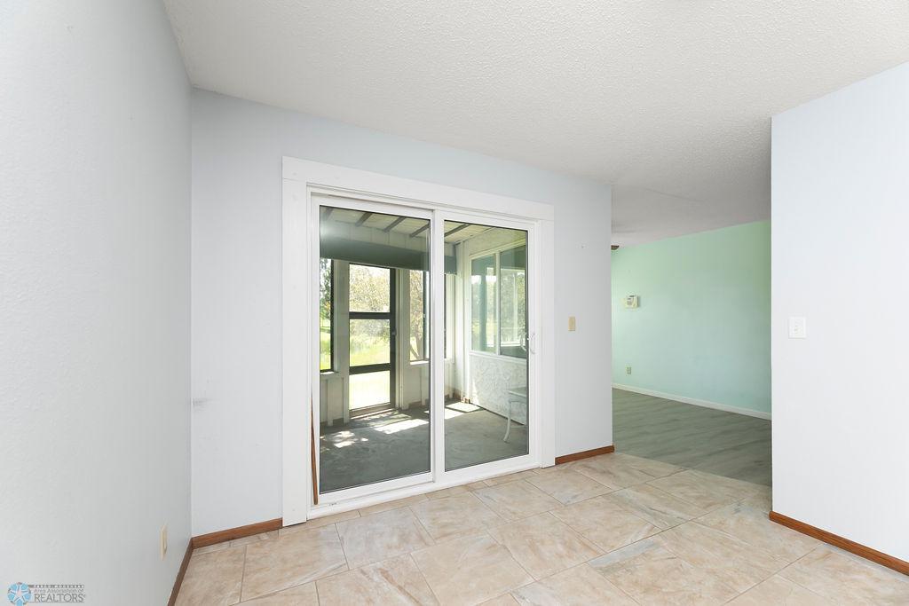 Sliding door to Sun Room