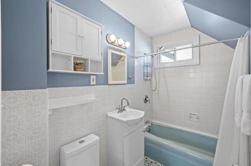 Full bath on main floor