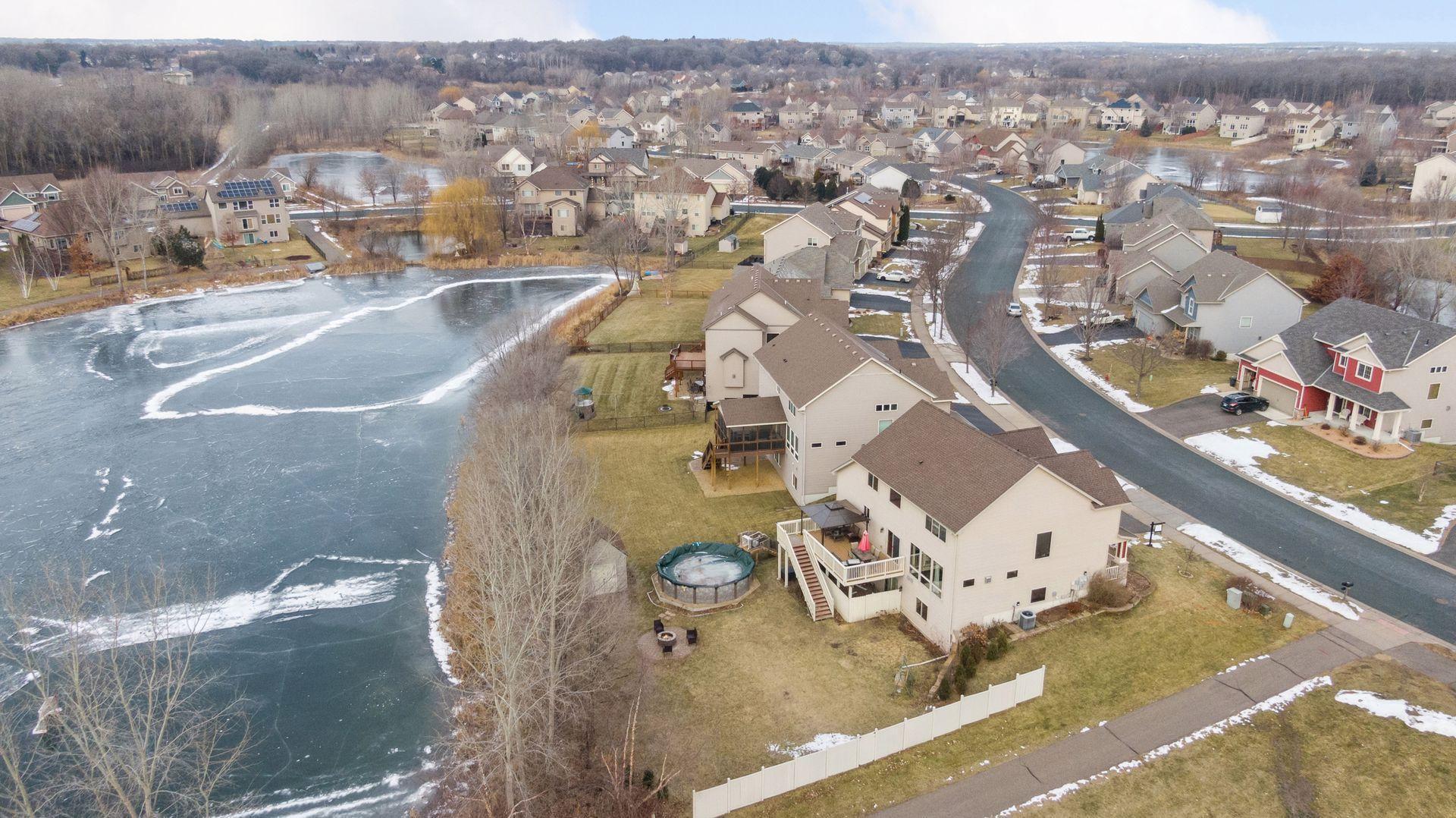 Neighborhood has paths and sidewalks