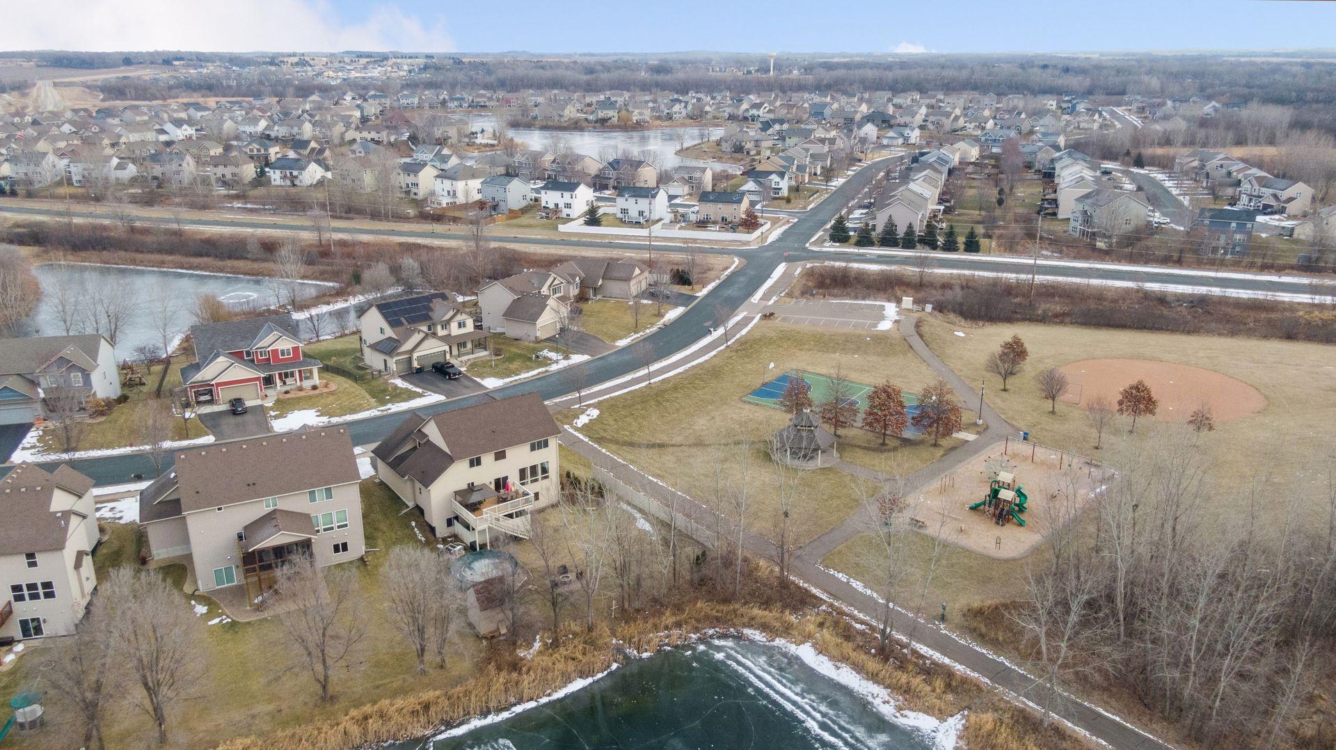 Park next door is great for outdoor activities