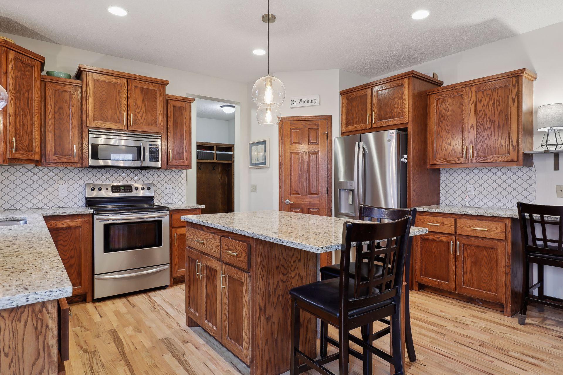 Walk-in pantry and extra counter space
