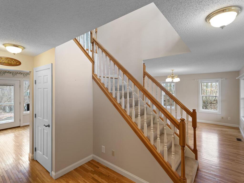 Open staircase