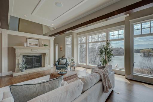 Natural light flows everywhere.