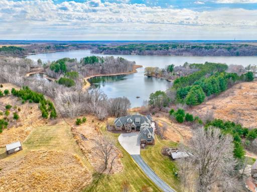 Limestone retaining walls.