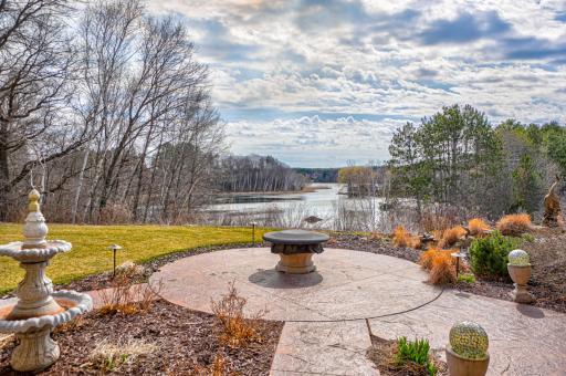 More hardscape overlooking the Lake.