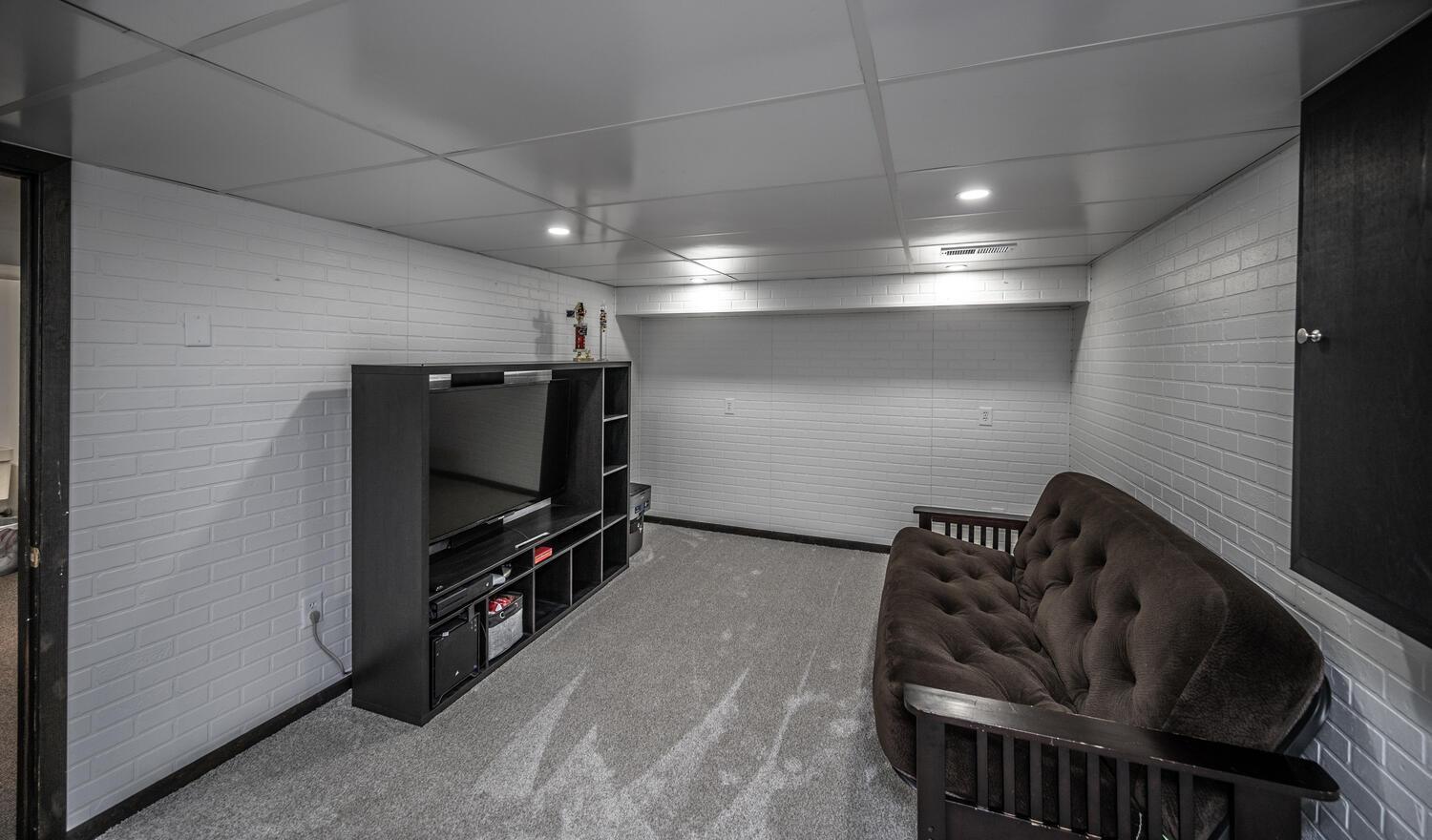 Lower level family room