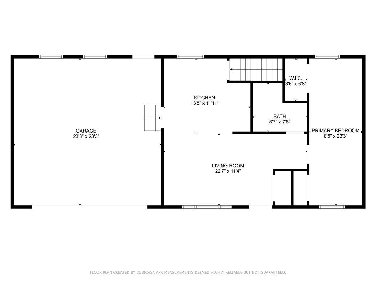 Main floor layout