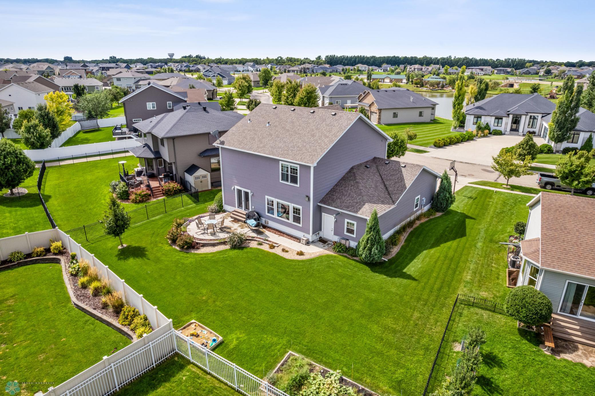 Aerial View of Backyard
