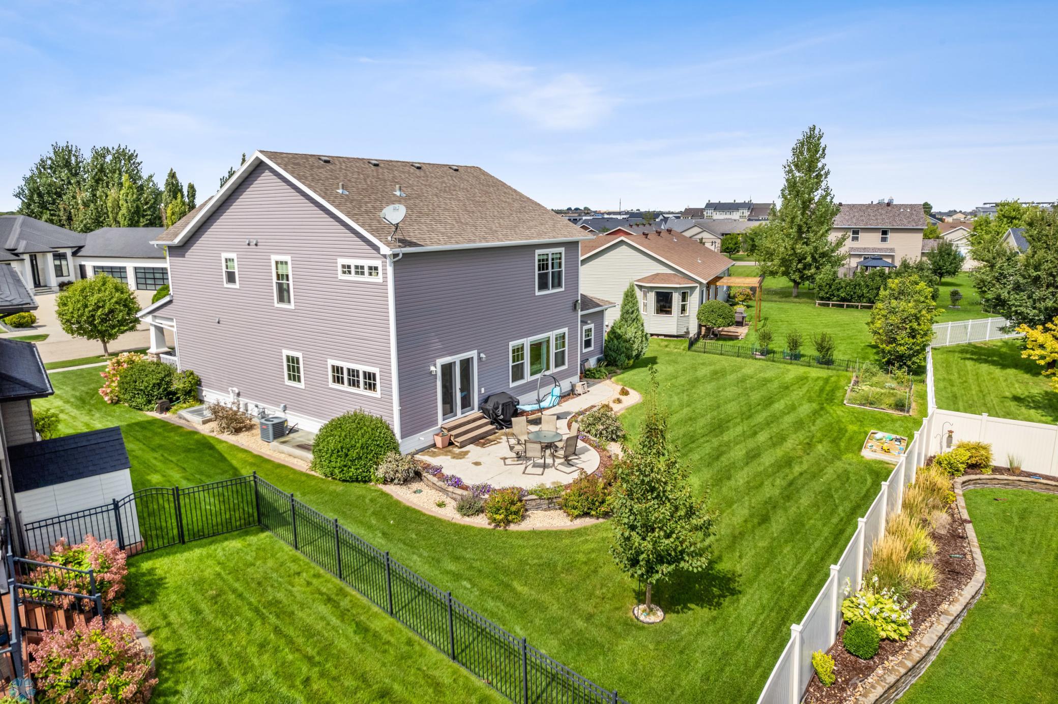 Backyard- Partially Fenced, Patio & Sprinkler