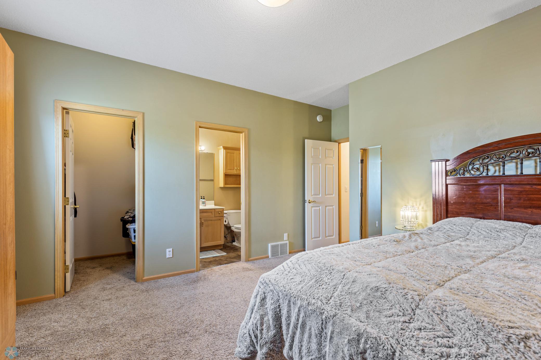 Master Bedroom with walk-in closet