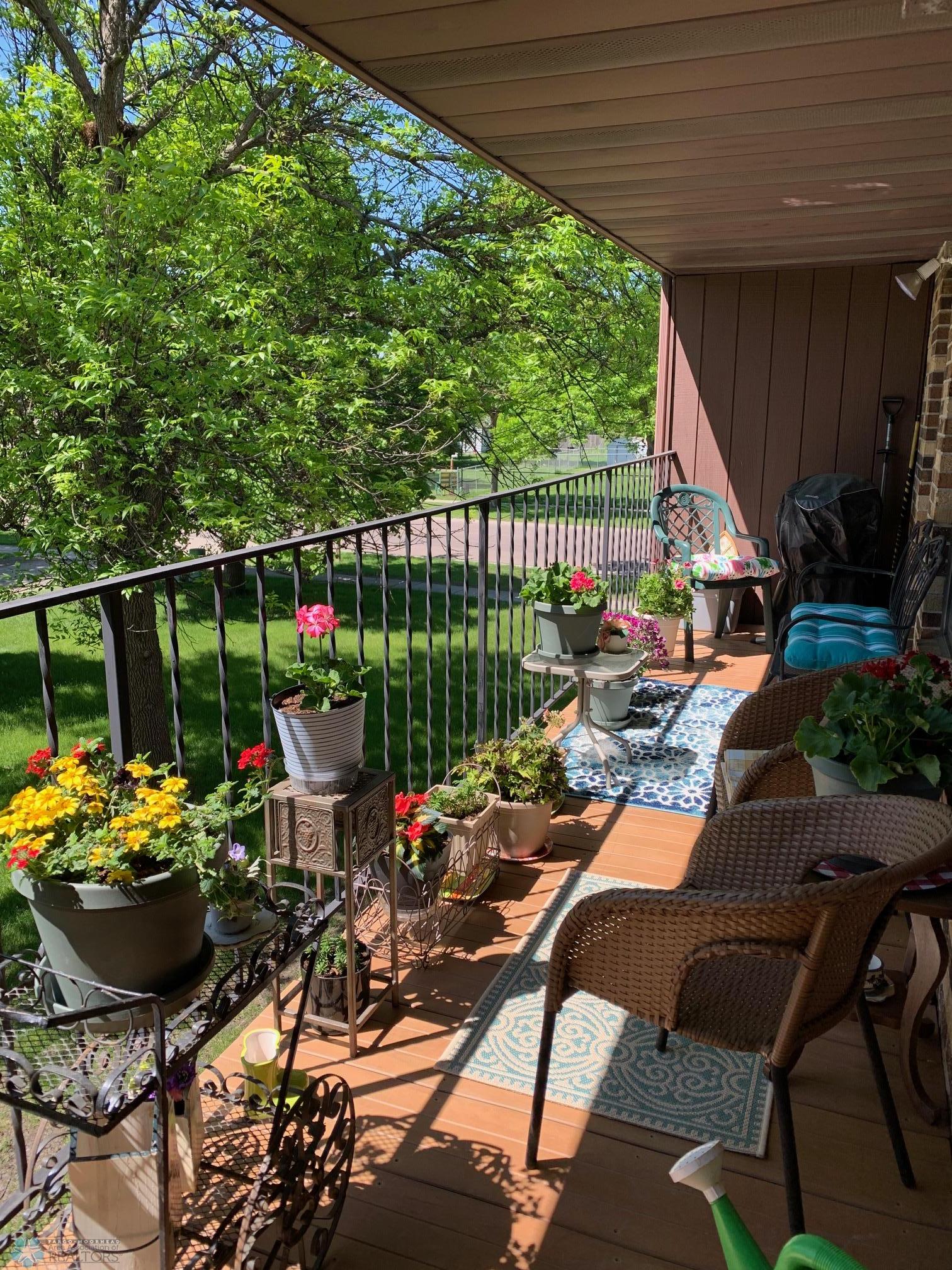 Summer balcony