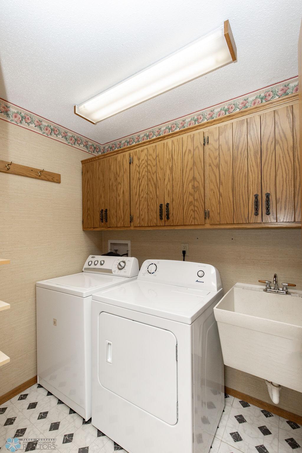 In-unit Laundry + sink
