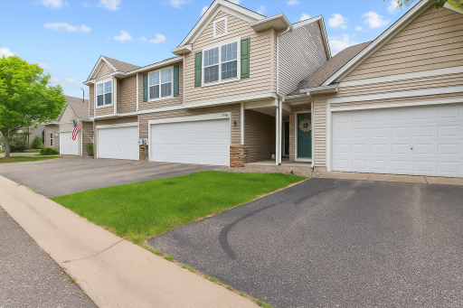 Welcome home to your new pampered, lawn and driveway maintenance free life!