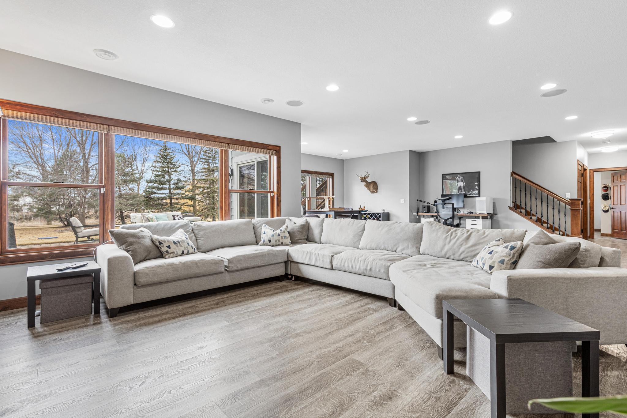 LL 2 bedrooms and 3/4 shower & storage