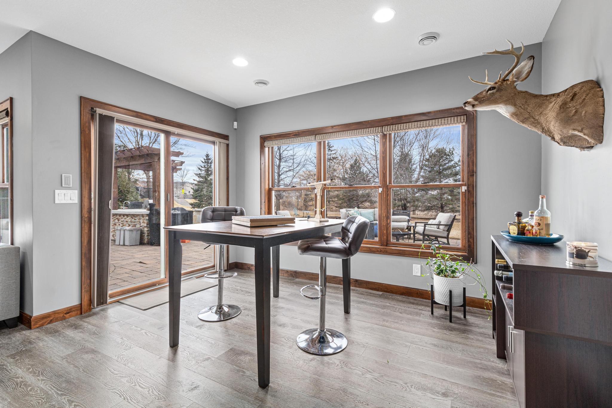 LL entertainment Center Patio Door