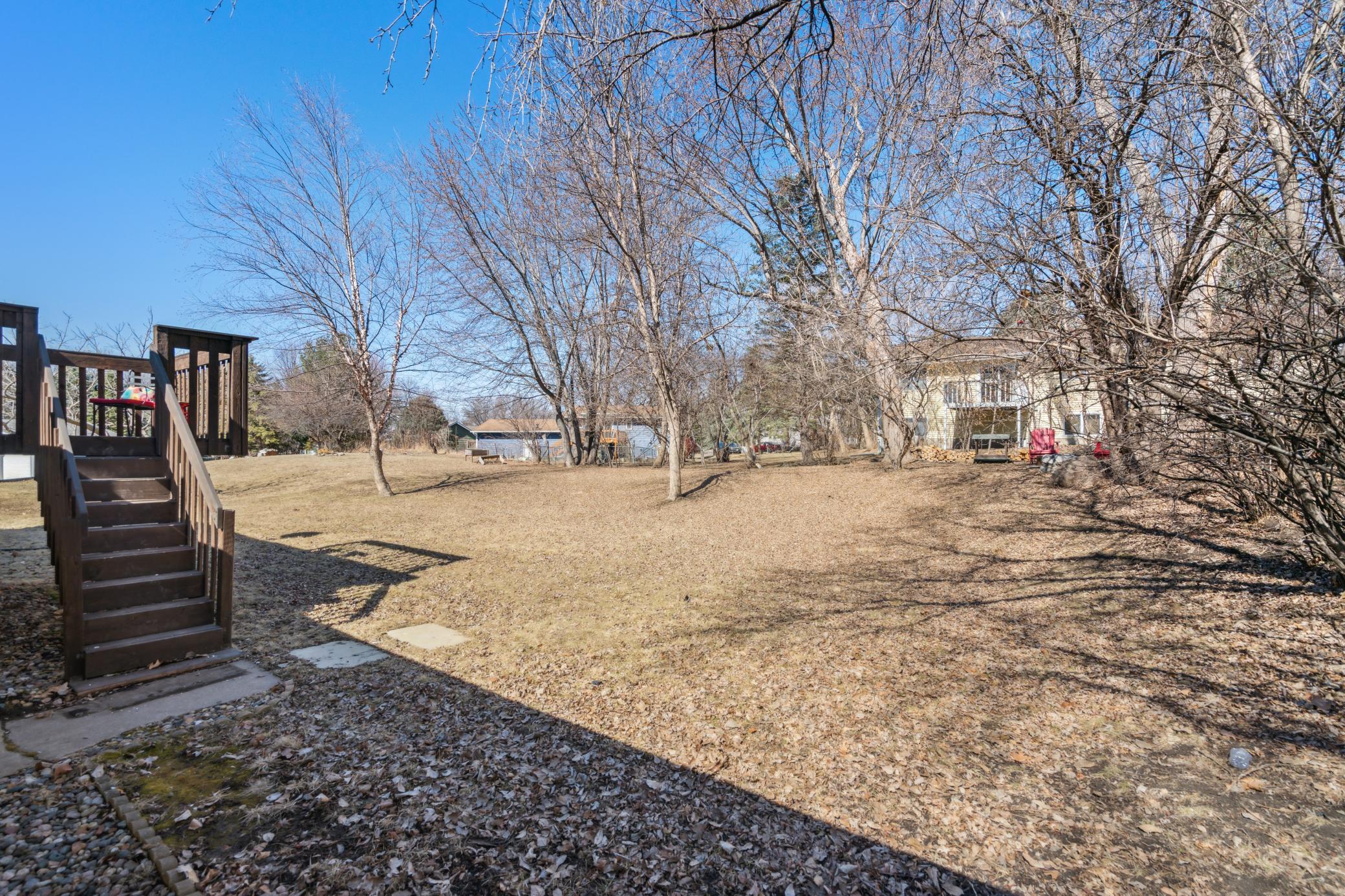 Lots of Backyard