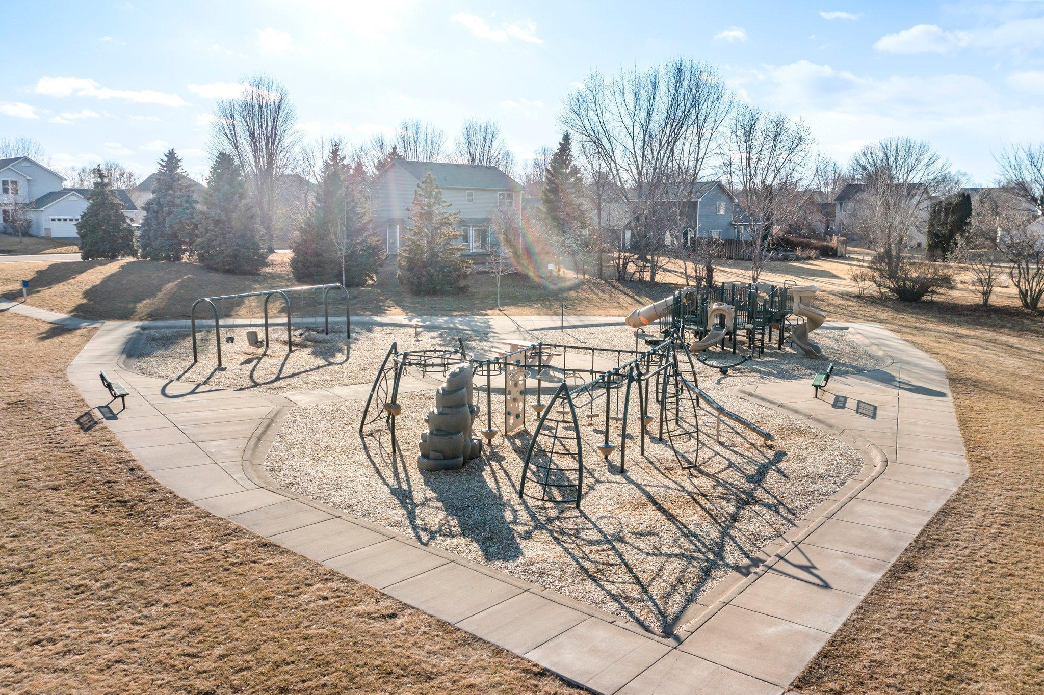 Erickson Park located just across the street.