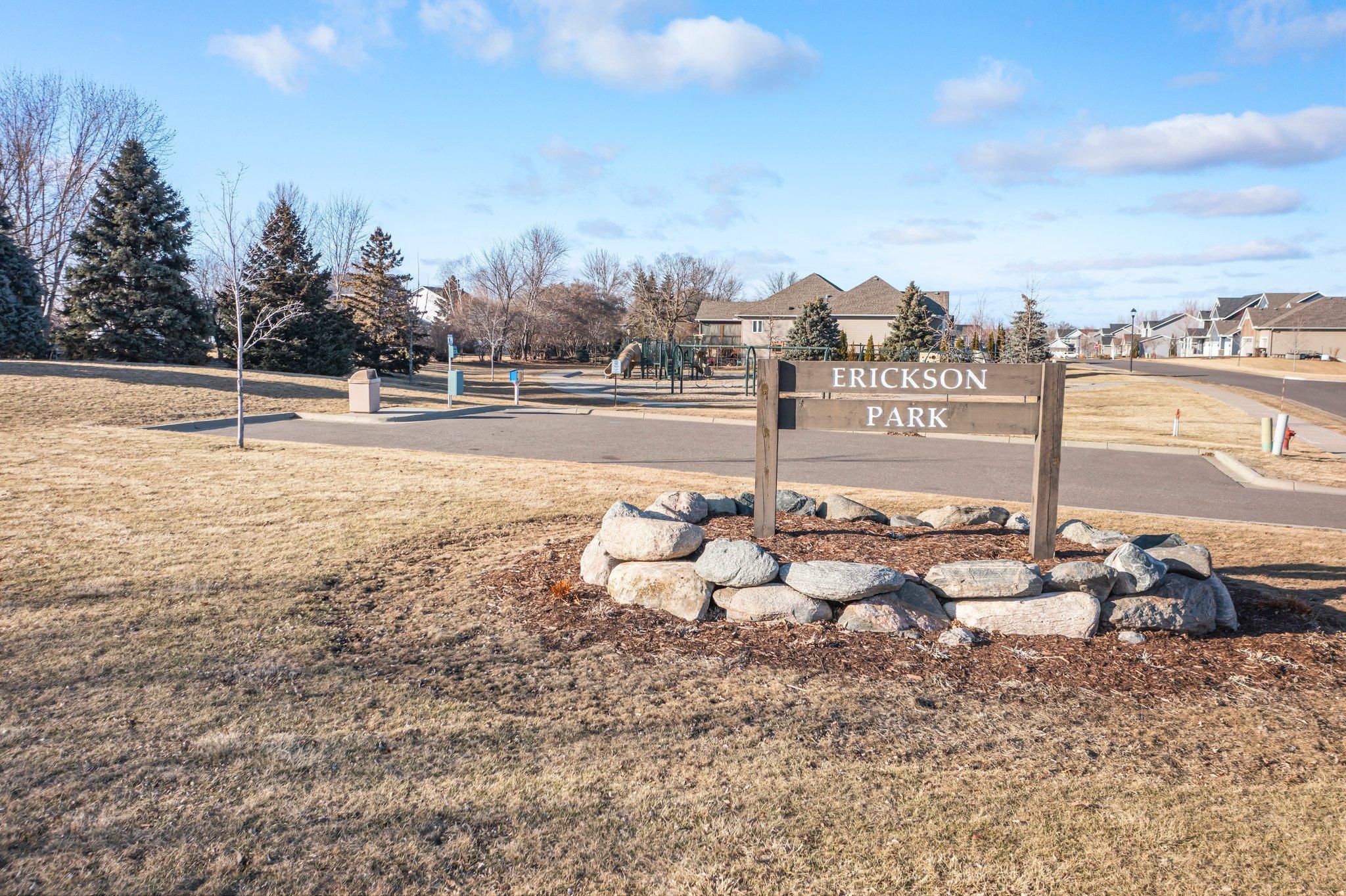 The home is conveniently located right across from Erickson Park. It’s within walking distance of Rogers Elementary and just a few minutes' drive to shopping, dining, and major highways for easy commuting.