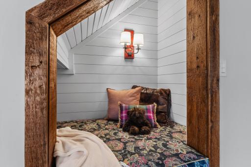 The "children's nook" is sure to be a favorite space.