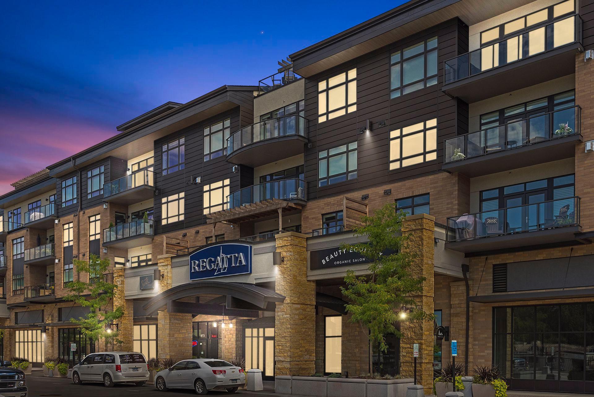 This premier condo community is located in the heart of Wayzata